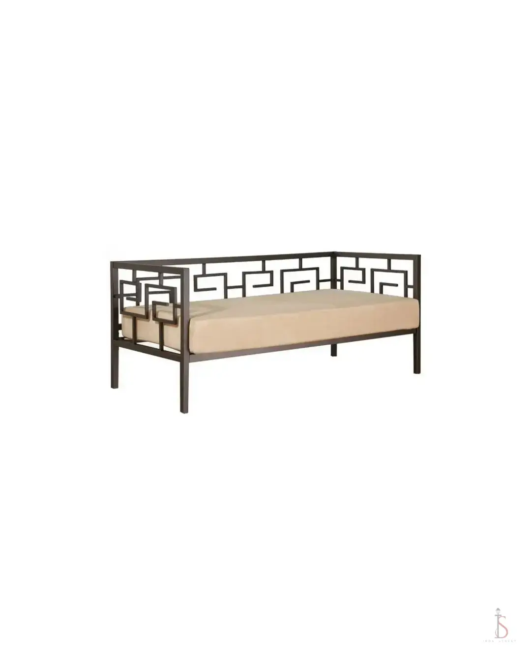 Greek Key Elegance Sofa