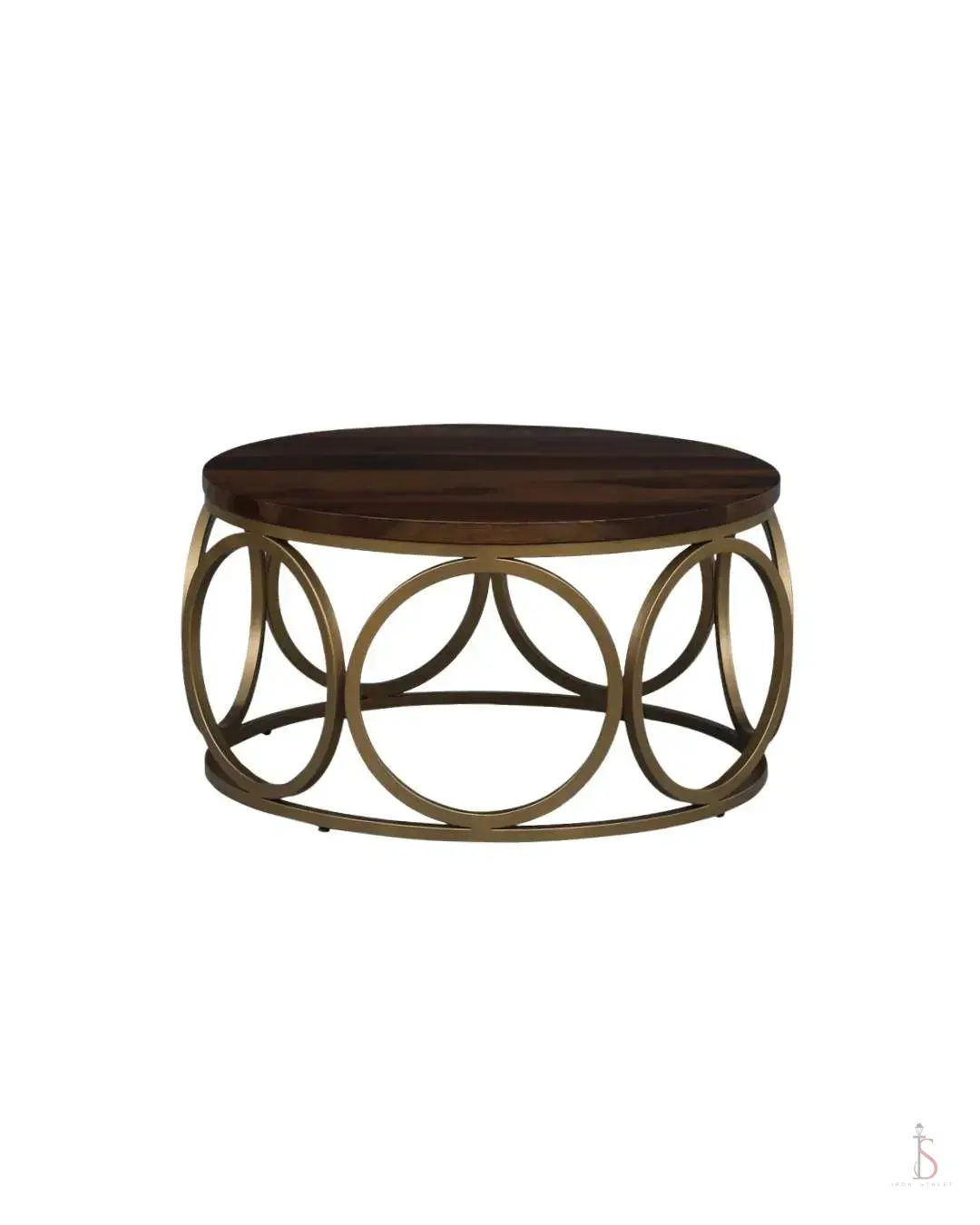 Erenari Round Metal Coffee Table