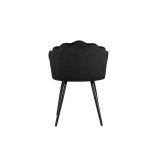 Petals Dining Chair (Black)