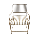 Industrial Chic Metal Garden ArmChair