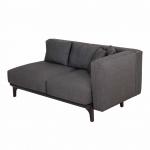 Corner Comfort Sofa with Grey Cushion