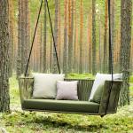 Wicker Hanging 2 Seater Swing