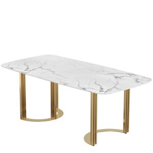 Contemporary Curve Dining Table