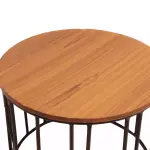 Ironwood Round Center Table