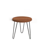 Wooden Top Side Table