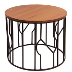 Ironwood Round Center Table