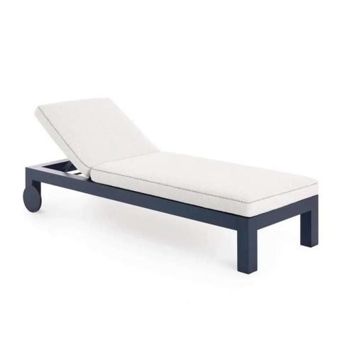 best blue iron lounger for home decor