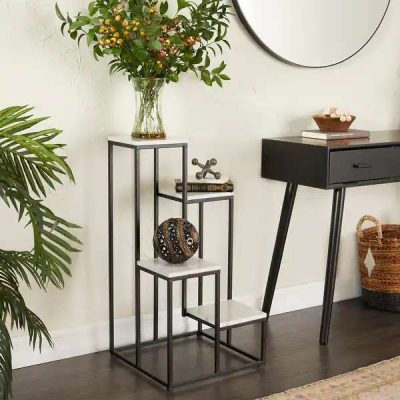 best iron planter in black for home decor