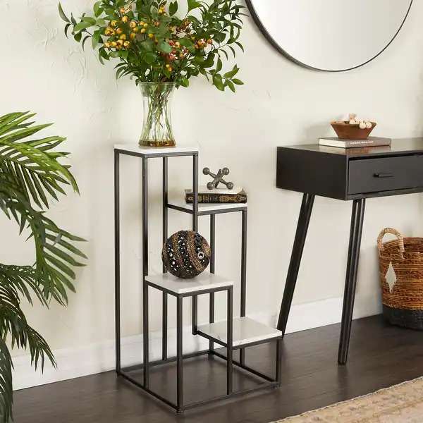 best iron planter in black for home decor