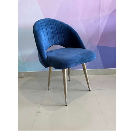 Blue Iron Chair for Home Decor