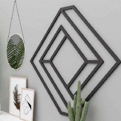 Abstract 3D art wall hanging for home decor