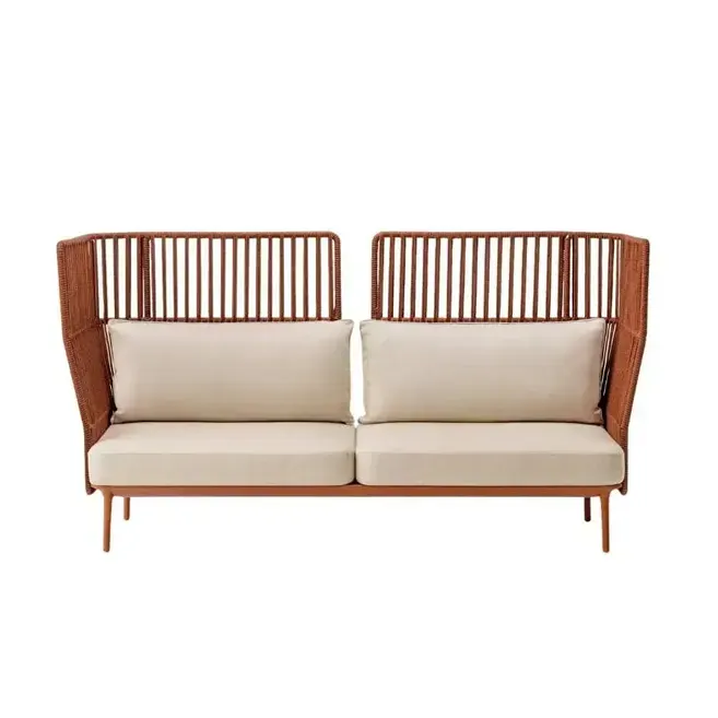 Woven Sofa, metal sofa