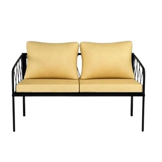 2 Seater metal Sofa