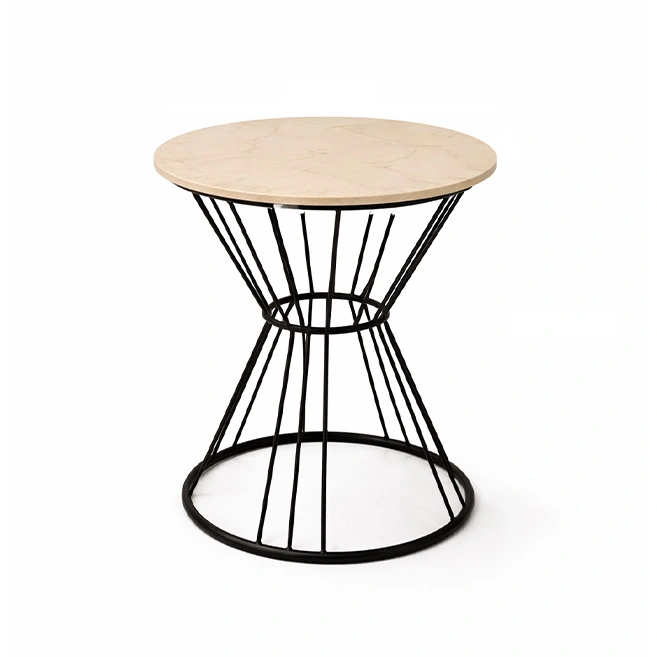 Marble Accent Table, metal table, end table