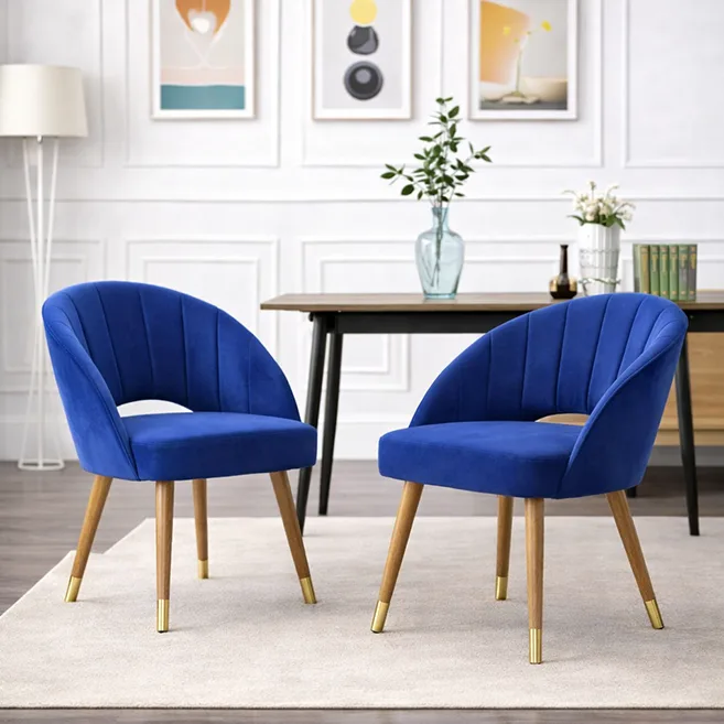 SitEase Urban Blue modern dining chair for stylish dining spaces