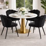 Black Dining Chair.Dining Chair, Metal Chair