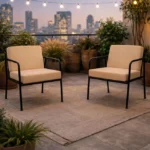 Metal Armchair, Cafe chair