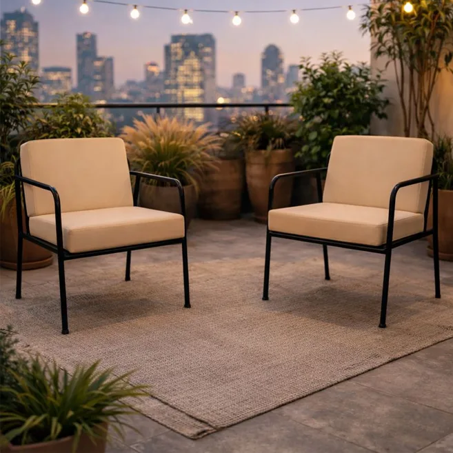 Metal Armchair, Cafe chair