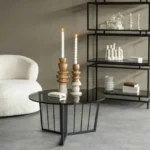 Glass Coffee Table, metal coffee table