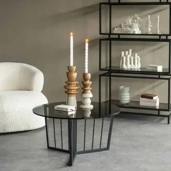 Glass Coffee Table, metal coffee table