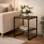 End Table, Side table, metal side table