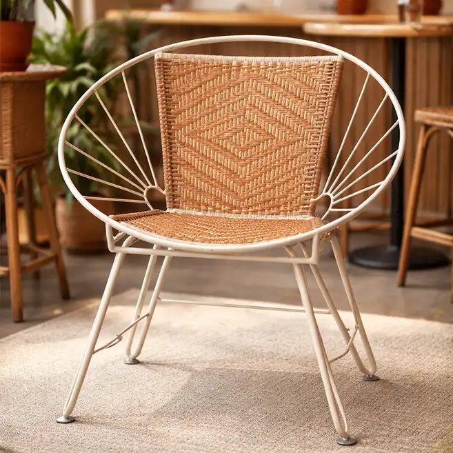 Veranda Iron Frame Chair, metal chair