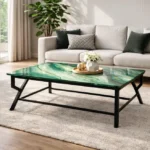 metal coffee table