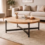 Wood Top Coffee Table