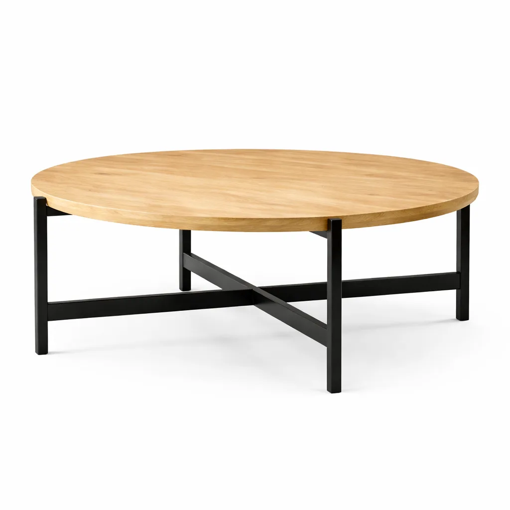 Wood Top Coffee Table1