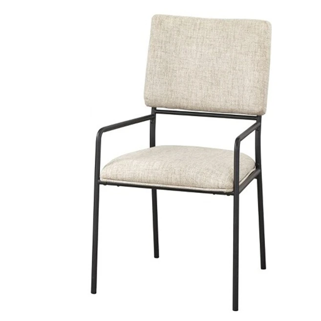 Metal Dining Chair with arms