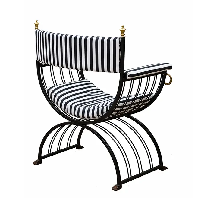 Metal lounge chair, arm chair