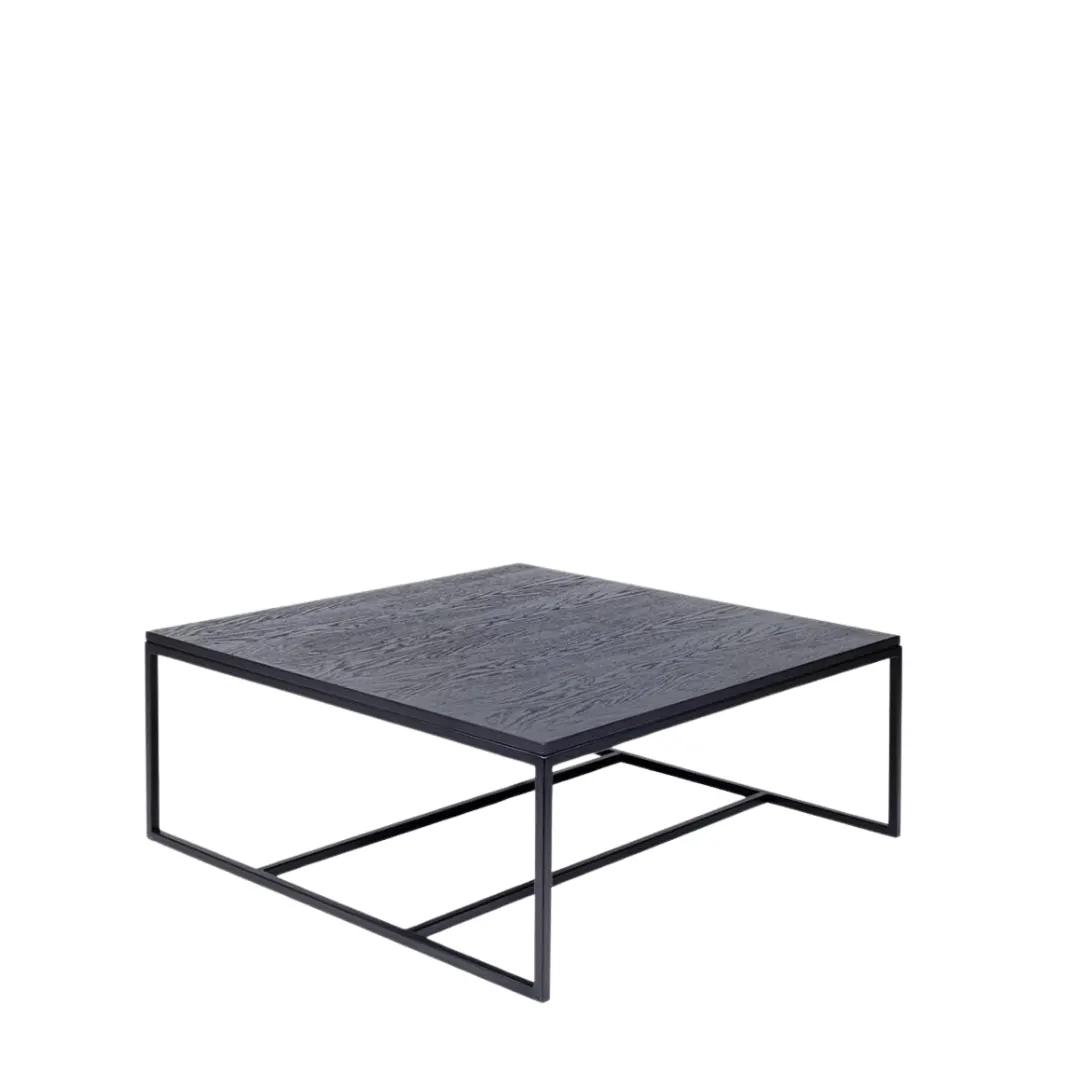 metal frame coffee table