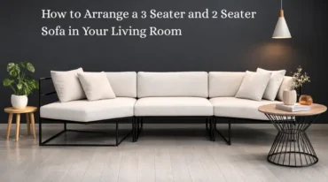 Arrange a 3 Seater and 2 Seater Sofa
