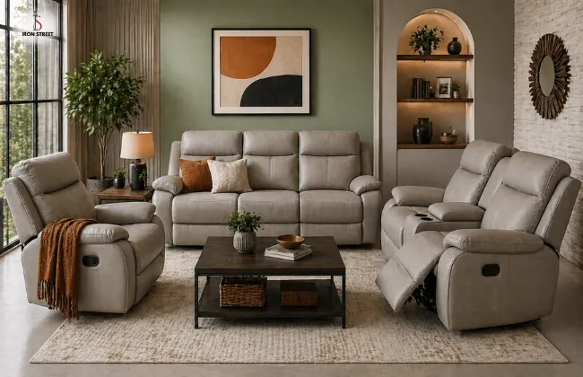 Recliner Sofa Set