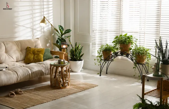 iron bridge pot stand