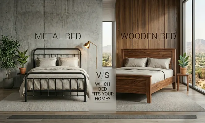 Metal Bed vs Wooden Bed