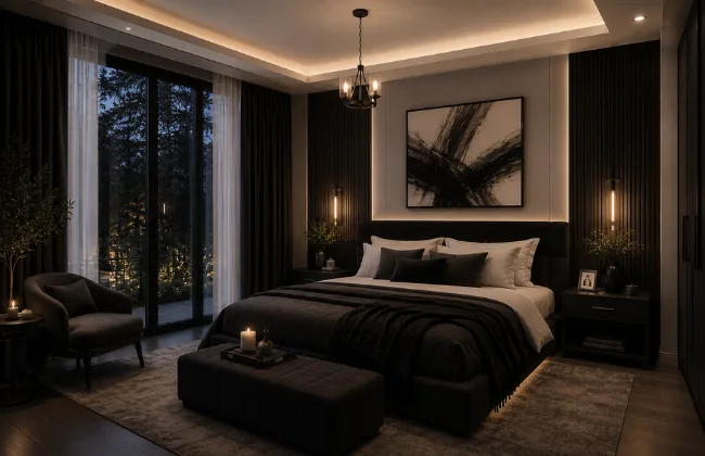Black & White colour combination 