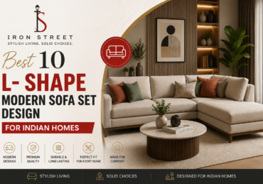 Best 10 L- Shape Modern Sofa Set Design for Indian Homes