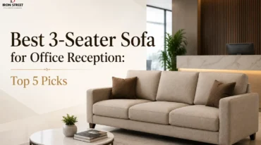 3-Seater Sofa for Office Reception