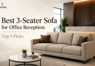 3-Seater Sofa for Office Reception