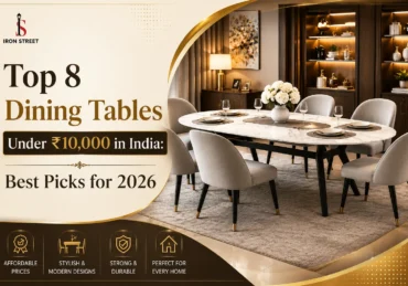 Affordable dining table under ₹10,000
