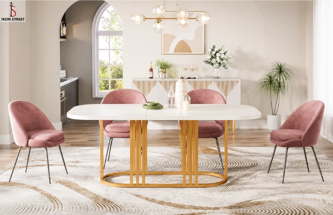 Luxury marble dining table