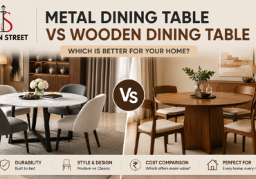 metal dining table vs wooden dining table