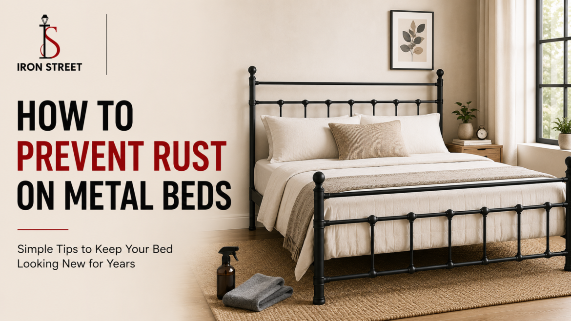how to prevent rust on metal beds