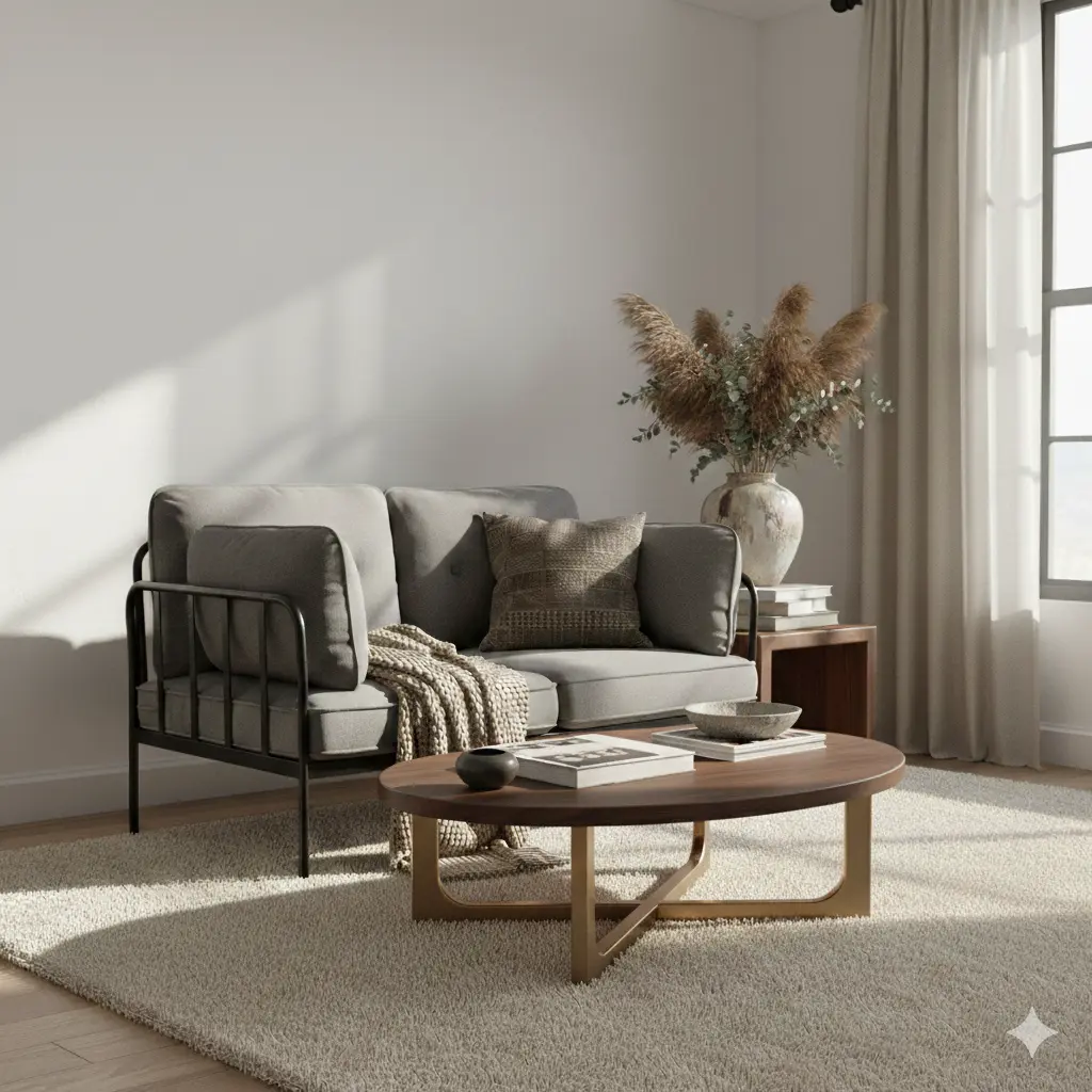 Elegant 2 seater sofa1