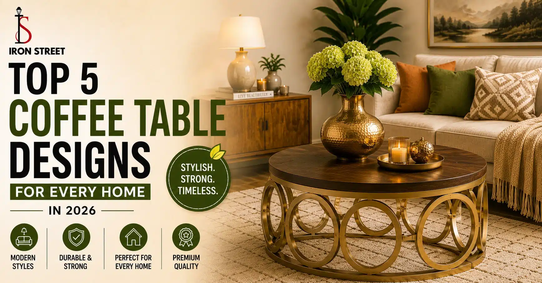 Top 5 Coffee Table Designs for Every Home in 2026