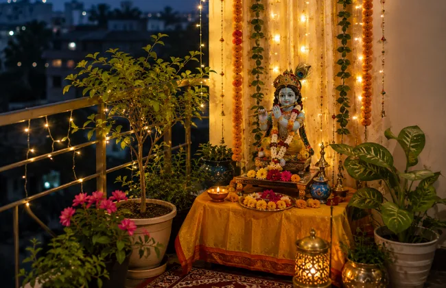 Balcony decoration