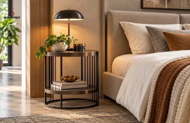 Metal Bedside Tables