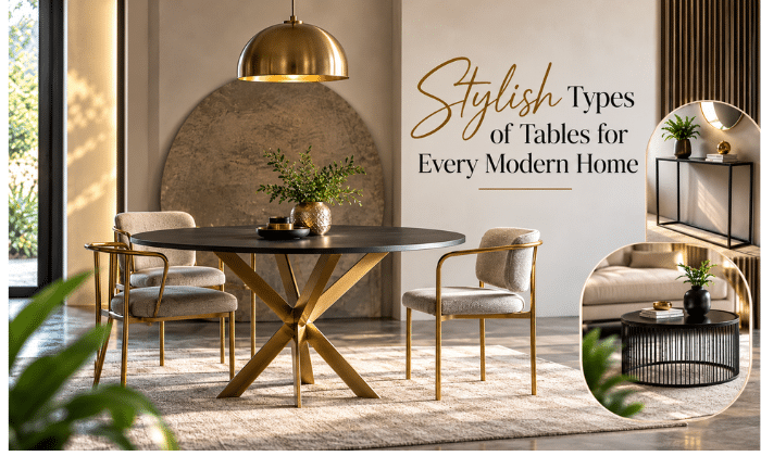 types of tables
