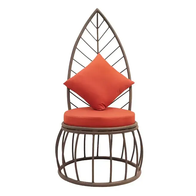 Iron lounge chair
